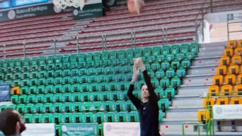 Achille Polonara riprende a giocare a Sassari e condivide un video delle sue sessioni di allenamento. 2