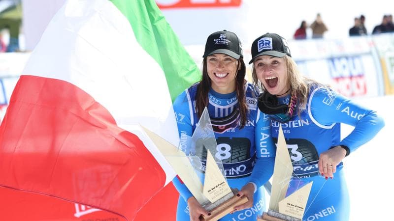 Elena Curtoni trionfa nel superG a Val di Fassa 1