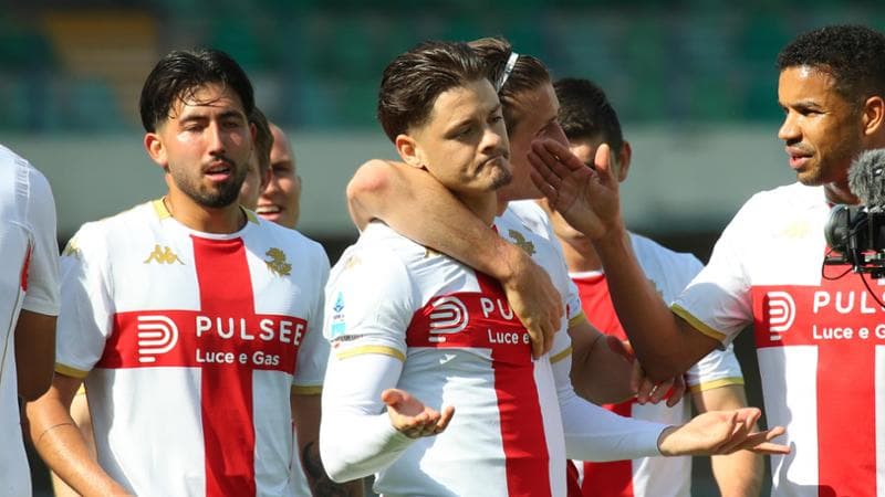 Il Genoa si impone 2-0 a Verona e avvicina la salvezza. 1