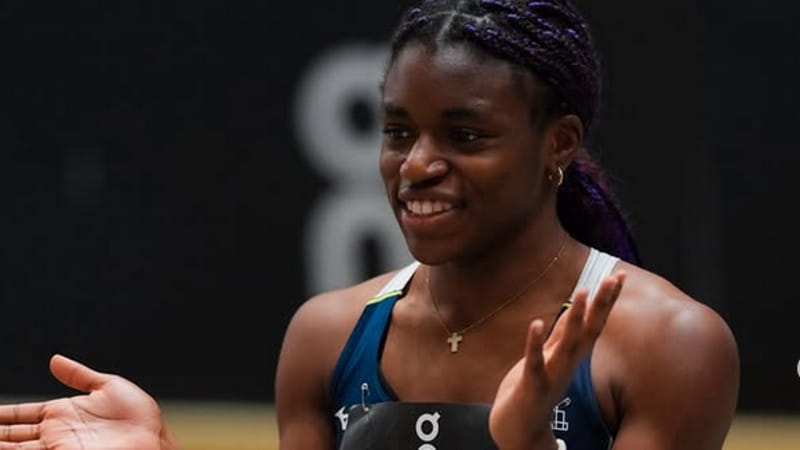 Kelly Doualla, chiamata per un traguardo storico: diventerà la più giovane atleta italiana a partecipare a un mondiale di atletica. 1