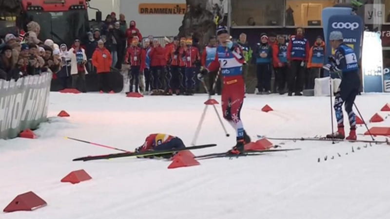 Klaebo subisce una commozione cerebrale a seguito di una caduta in competizione: “Ho un'unica testa, devo occuparmene” 1