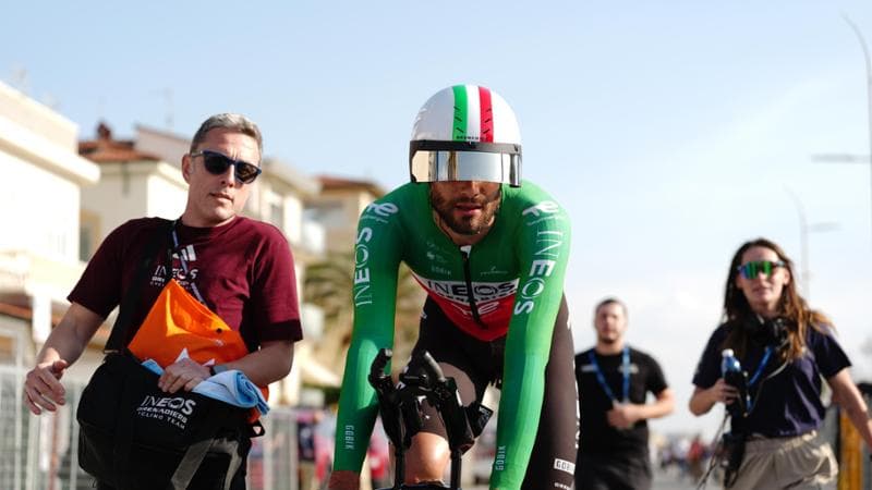 Tirreno-Adriatico, Ganna trionfa: domina nella cronometro inaugurale 1