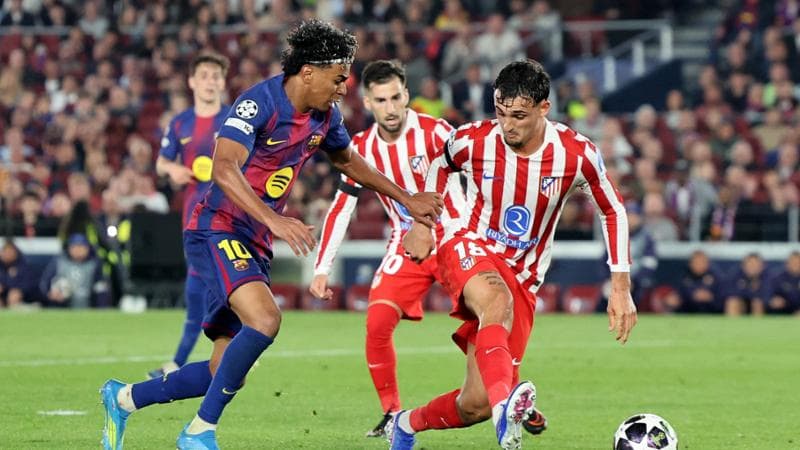 Contatto di mano nell'area dell'Atletico Madrid, il Barcellona presenta un reclamo all'Uefa. 1