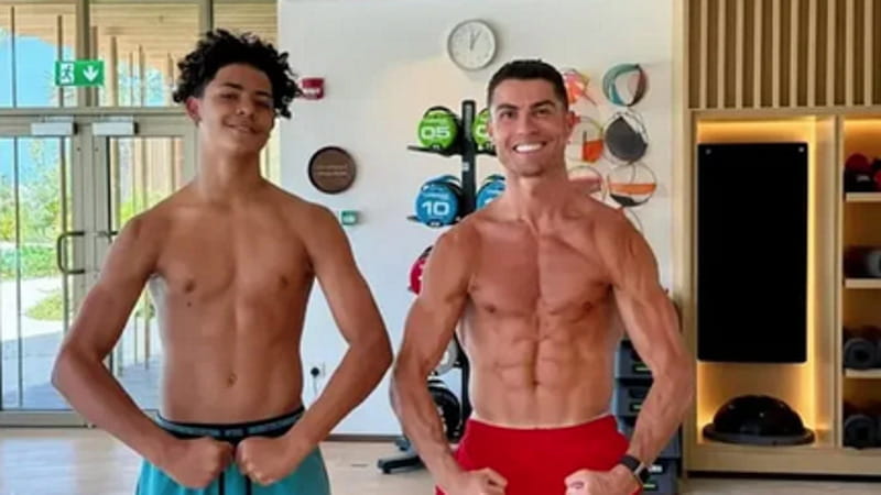 Cristiano Ronaldo e suo figlio giocano insieme, l'Al Nassr e l'eventualità sorprendente 1