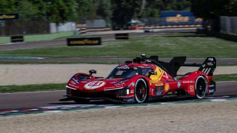 Sei Ore di Imola: Ferrari conquista la pole position nella fase iniziale del campionato mondiale. 1