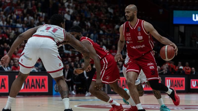 Basket, play-off: Trieste batte Brescia, Milano vince agevolmente contro Reggio Emilia. 1