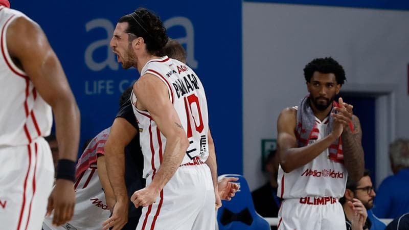 Basket, semifinali playoff: Milano conquista gara 1 a Brescia. 1
