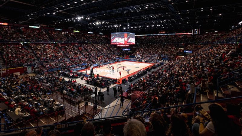 Basket, Serie A: media di oltre 4.000 spettatori, Milano stabilisce un nuovo record 1