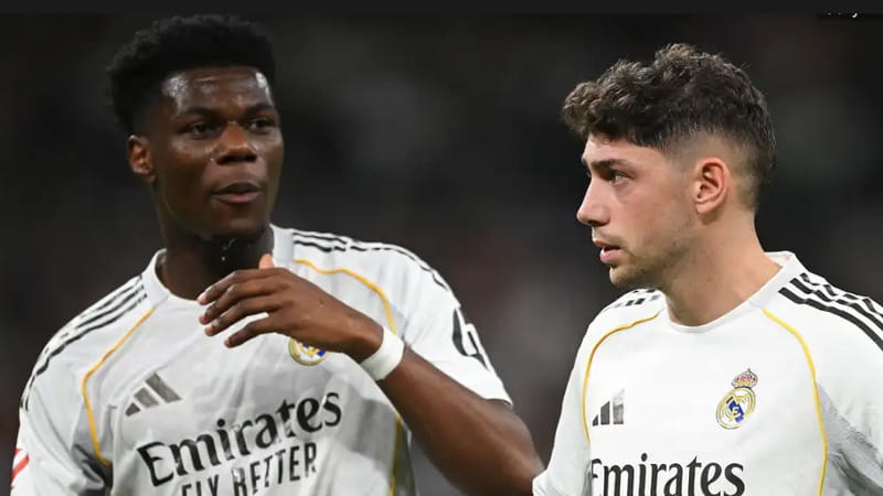 Real Madrid, colpo alla testa per Valverde dopo il litigio con Tchouameni. 1