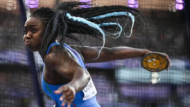 Daisy Osakue supera il suo personale nel lancio del disco: aumento di 11 centimetri. 1