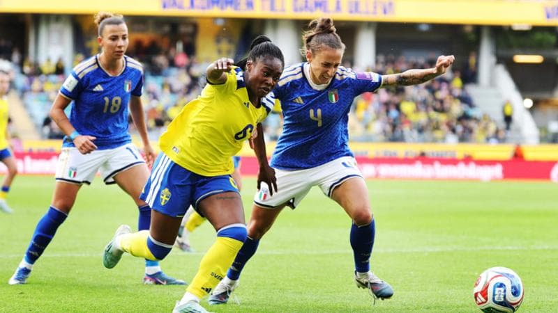 Italia, pareggio in Svezia: le azzurre dovranno affrontare i play-off per accedere al Mondiale. 1