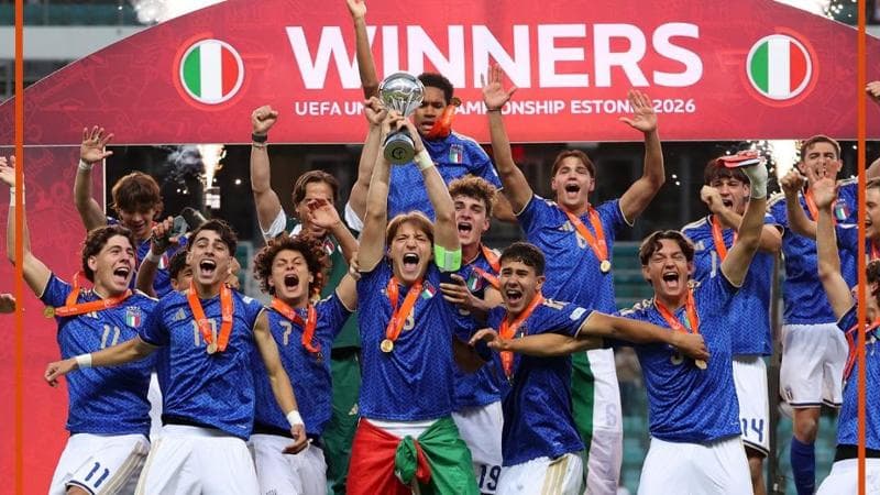 L'Italia Under 17 conquista il titolo europeo: vittoria ai rigori contro il Belgio in finale. 1