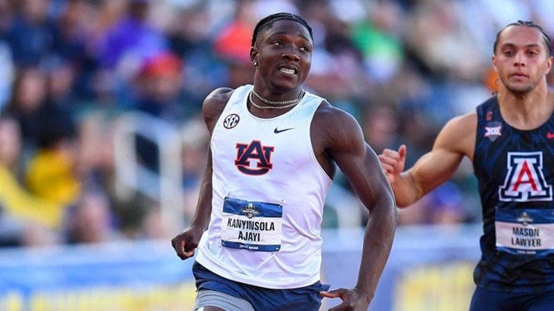 Nuove prestazioni straordinarie dall'atletica NCAA: Ajayi 9"72 (con vento) nei 100 metri, Ogazi 43"38 nei 400 metri. 1