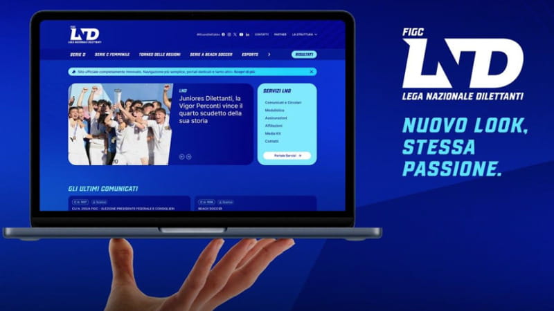 La LND presenta la sua nuova immagine e il sito web aggiornato. 1
