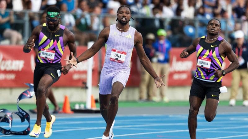 Lyles raggiunge prestazioni da medaglia d'oro: straordinario 9''79 nei 100 metri ai campionati statunitensi 1