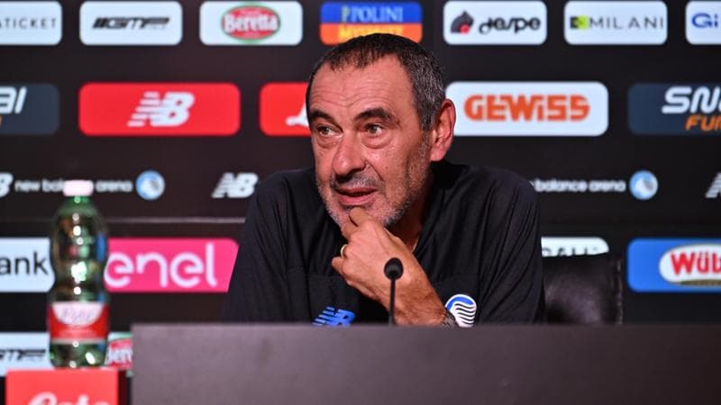 Atalanta, Sarri: “Hapoel più competitivo del previsto. Sento entusiasmo e qualche apprensione” 1