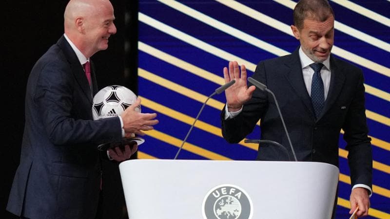 Ceferin critica Infantino: “Non penso che avrà un futuro” e riguardo ad Agnelli afferma “non siamo più amici” 1