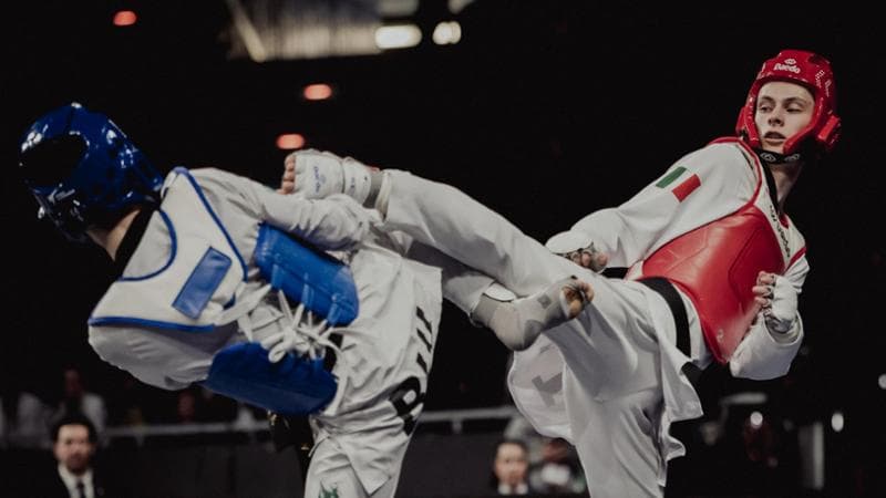 Giochi del Mediterraneo, competizioni di taekwondo il 22 e 23 agosto con la partecipazione di otto atleti italiani. 1