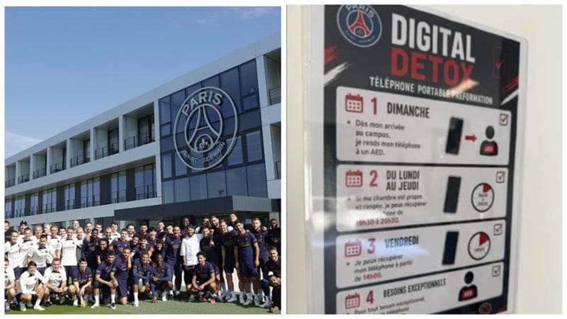 Il PSG proibisce e sequestra i telefoni cellulari ai giovani dell'accademia. 1