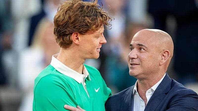 Agassi: «Ecco come Cahill ha trasformato Sinner. Amo Jannik e Alcaraz, è un tennis da gladiatori» 1