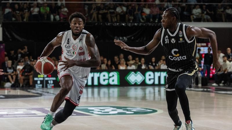 Basket, Milano-Venezia la finale di Supercoppa 1