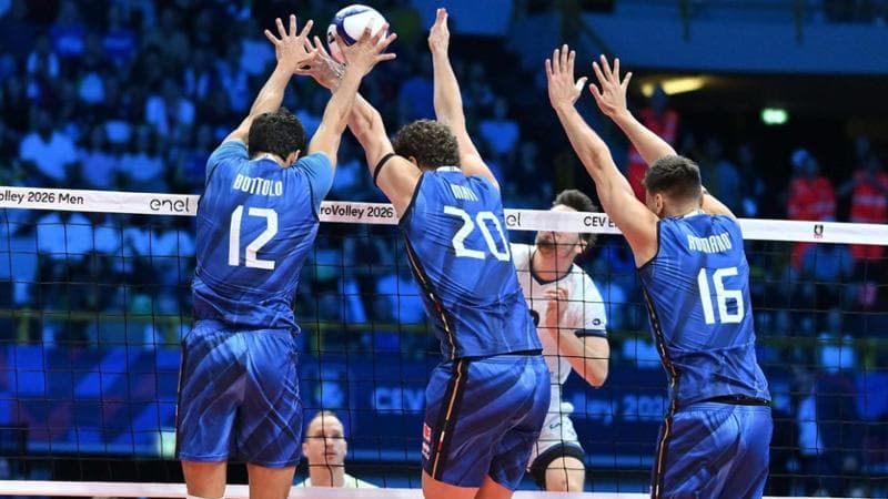 Volley, Europei maschili: Italia-Danimarca, dove vederla in diretta TV e streaming 1