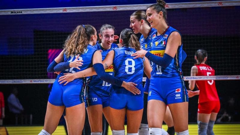 Volley, l’Italia di Velasco batte la Cina 3-1: bronzo in VNL, 26 punti di Antropova 1