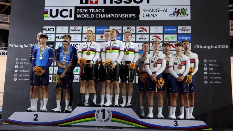 Italia, doppio argento nell'inseguimento a squadre ai mondiali di ciclismo su pista1