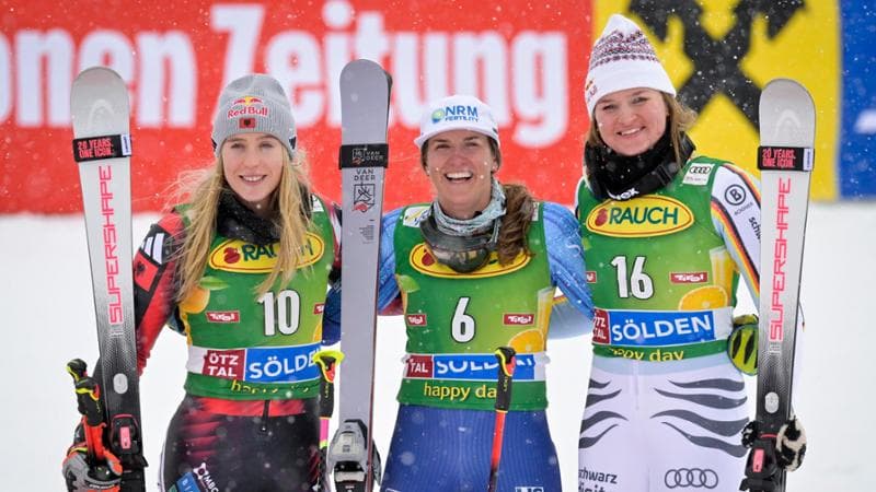 Asja Zenere tra le grandi a Sölden: l'azzurra rimonta 11 posizioni ed è 5ª. Moltzan batte Colturi Asja Zenere quinta a Sölden, Moltzan vince il gigante: Shiffrin settima 1