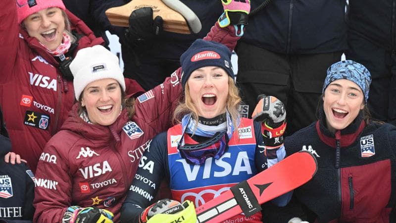Shiffrin si aggiudica lo slalom femminile e si laurea campionessa della Coppa del Mondo di sci. Shiffrin si aggiudica lo slalom femminile e si laurea campionessa della Coppa del Mondo di sci. 1
